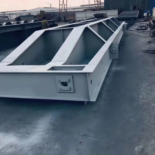 High-Capacity River Sluice Gate for Hydroelectric Power Plants