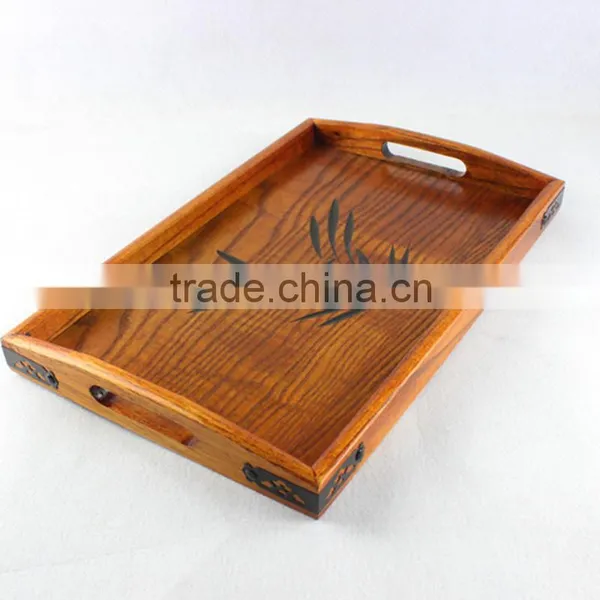 Hot Sale Wooden Serving Trays Wooden Tray photo-2