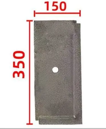 High Chromium Cast Iron Wear-resistant Plate Shot Blasting Machine Room Body Protective Plate for Resistant Steel Shot Continuous Blasting photo-4