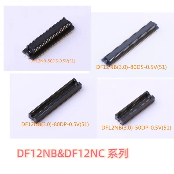 HRS HIROSE Connector DF12NA(3.0)-60DP-0.5V(51) Board to Board Connector 0.5mm 60P Female photo-1