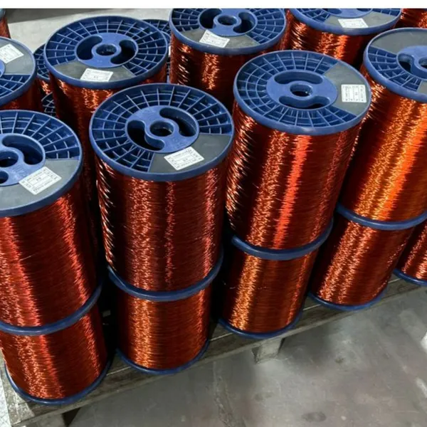 High Performance Insulated Enameled CCA Magnet Wire, Factory Competitive Price CCA Winding Wire for Various Coils photo-2