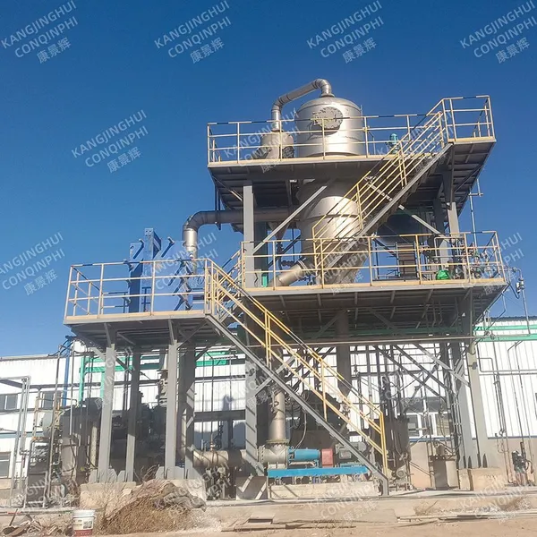 High-Efficiency Vacuum Falling Film MVR Evaporator at Factory Price for Wastewater Treatment photo-4