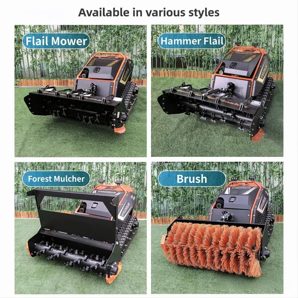 Vigorun Remote Mower One Machine, Multiple Tasks Remote Control Mulcher for Large Landscapes photo-3