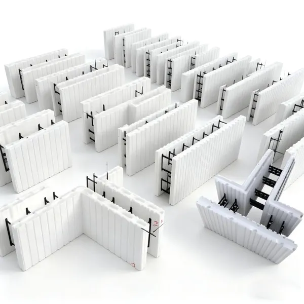 Eco Friendly Energy Saving EPS ICF Building Block Insulated Concrete Form for Wall Construction