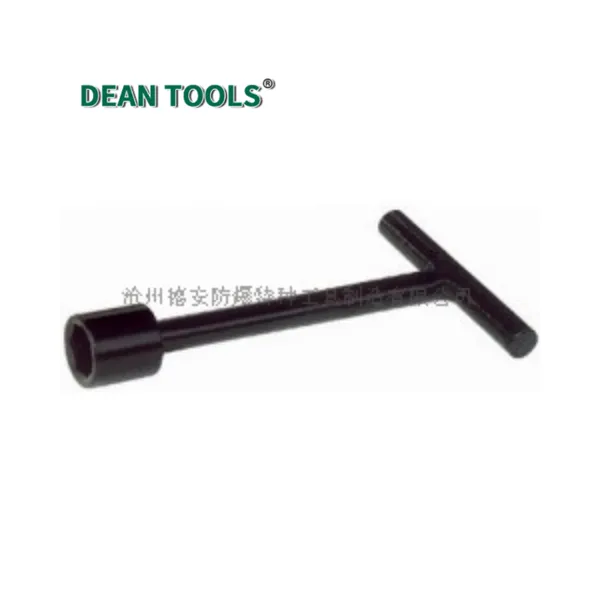 Chave de Soquete de Aço Pesado Tipo T, Chave para Soquete, Design de Cabo em T, Chave de Soquete Industrial