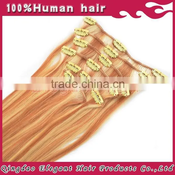 Brazilian Human Hair Curly Clip in Hair Extensions photo-6