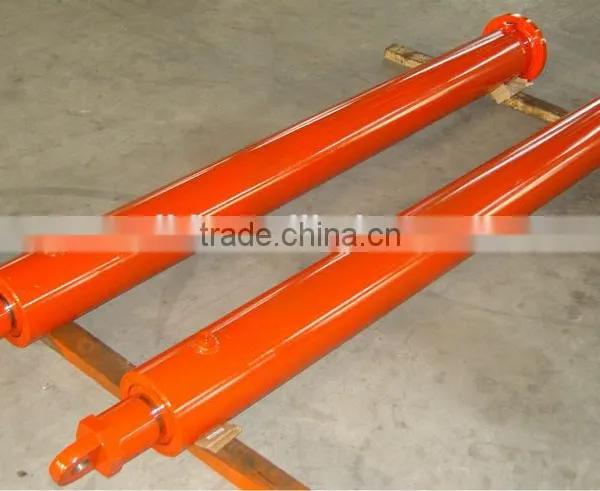 Manufacturer Hyva Type Double Acting Telescopic Hydraulic Cylinder Trailer Hoist photo-2