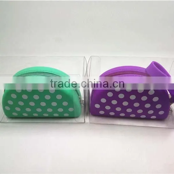 Soft Silicone Zipper Purse Woman Long Wallets Cute Pocket-shaped Wallets photo-2