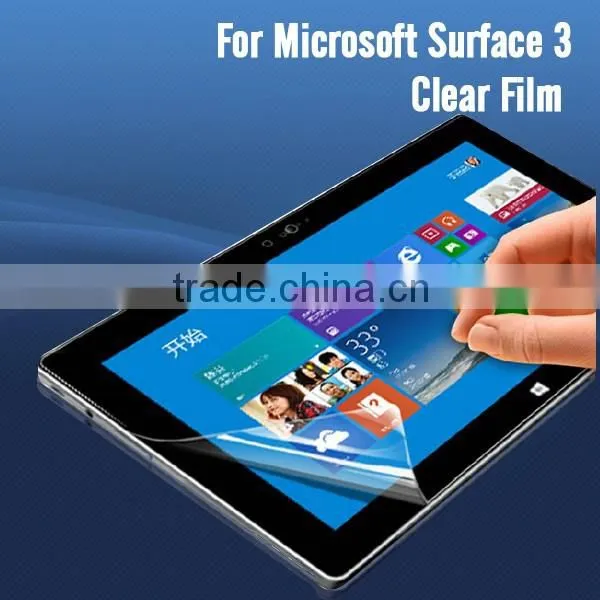 Hot New Products for 2015 Clear Screen Protector for Microsoft Surface 3 Japan Pet Film photo-2