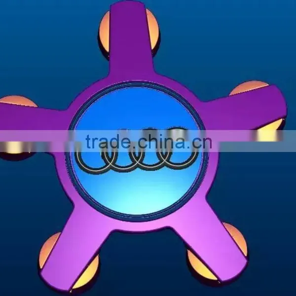 Auto Modification DIY Must Wheel Cover Automobile Tyre Magnetic Suspension LED Lamp Wheel Center Label For Most Car Maker