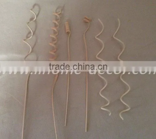 Shenzhen Lihome Factory Export Nattural AA Grade Curly Shape Home Fragrance Reed Diffuser Rattan Sticks photo-5