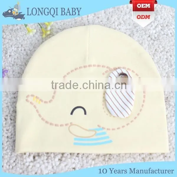 MZ-MS-032 New Arrival Pattern 100% Cotton Baby Bonnet