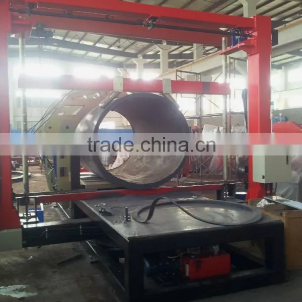 PE pipe band saw for cutting PE pipes and fittings SJC1200