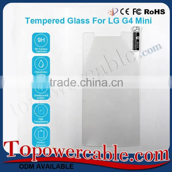 Low Price Mobile Accessories Tempered Glass Touch Screen Protector Guard For LG G4 Mini photo-3