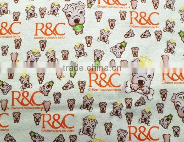 Polyester Warm Keeper Print Fleece Fabric photo-3
