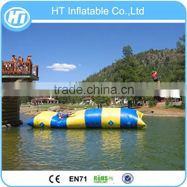 Inflatable Bouncer Water Jump Blob , Inflatable Water Jumping Pillow For Water Trampoline photo-3