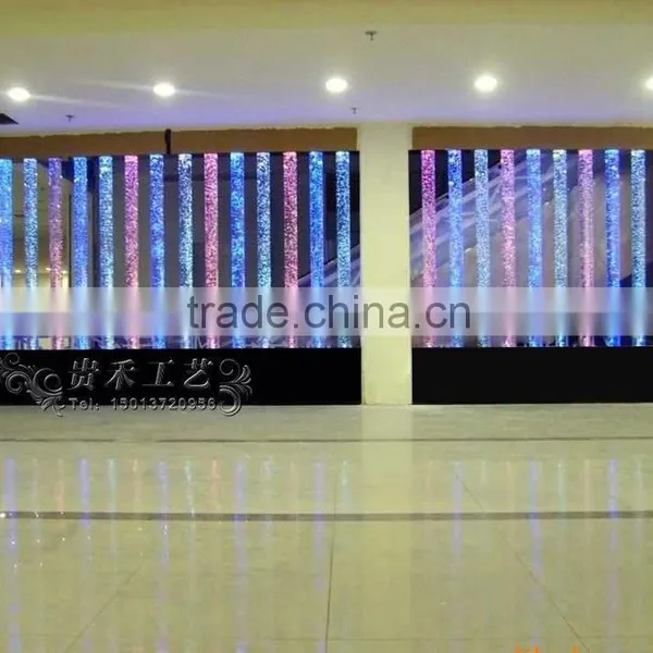 Cylindrical Bubble Water Wall With Led Lights and Remote Control Quality Choice photo-4