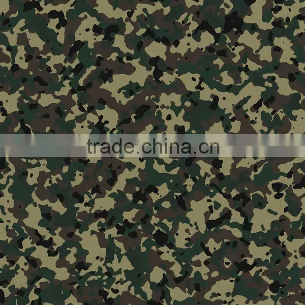 Camouflage Print Nylon Taslon Military Fabric