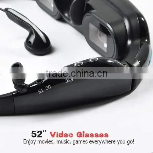 Movies on 52" Virtual Screen EyeWear Video Glasses With Built in 4gb Memory VG280 photo-4