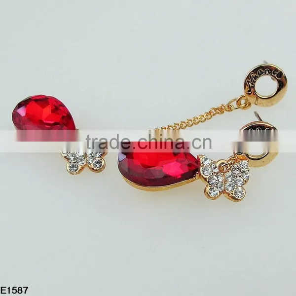2016 New Style Online Wholesale Crystal Cuff Earring E1587 photo-3