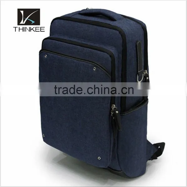 2015 New Design Canvas Waterproof Hiking Backpack for Camping