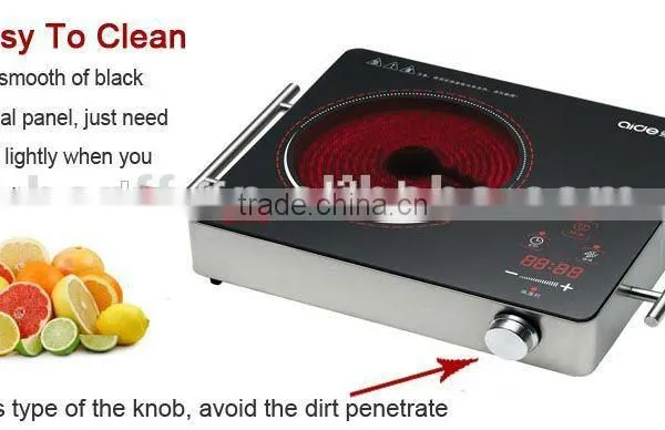 Grade A Black Crystal CE Prestige Cooker Knobs and Handles Gel Stove photo-6