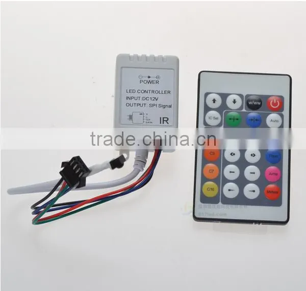 24 Key Plastic Shell Iridescence Led Controller DC5V 12V 24V is Optional photo-2