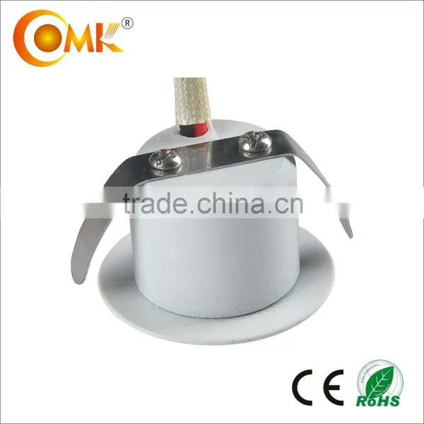 1w 3w 240lm White Led Lights for Kitchen Mini Round Display Cabinet Lighting photo-2