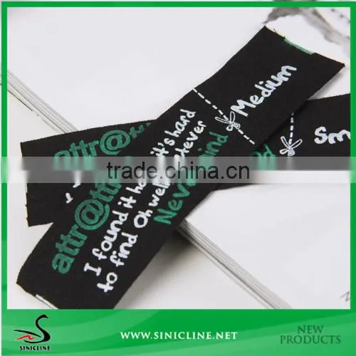 Sinicline High Density Woven Taffeta Label for Men's Clothing photo-2