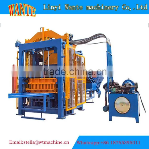 QT10-15 Paving Slab Making Machine Brick Making Plant for Sale photo-2