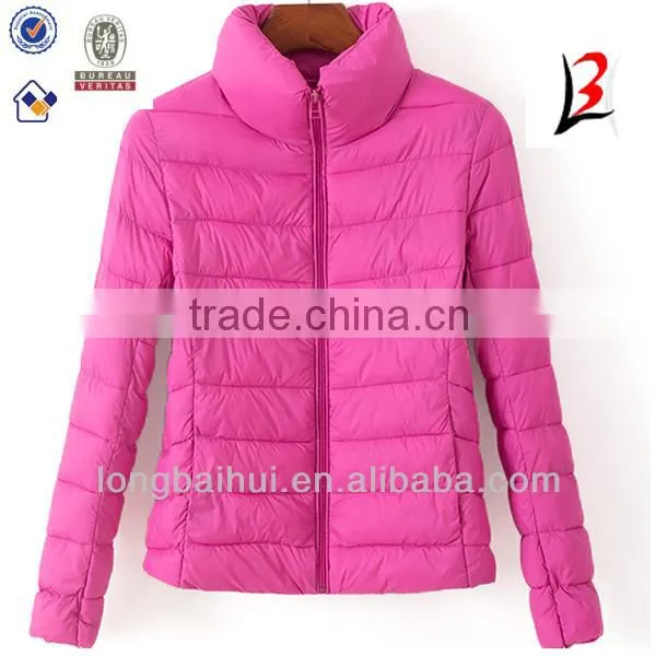 2014 BEST SELLING NEW PRODUCTS WOMEN WINTER DOWN JACKET 0855 Quality Choice