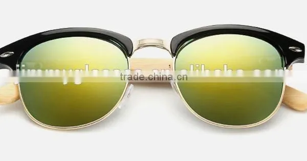 JMP628 UV400 Club Bamboo Sunglasses photo-4