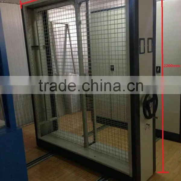 Compact Mobile File Cabinet,Manual Mass Shelf/Mobile Filing Cabinet /Compact Shelving System photo-4