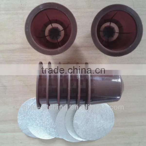 Factory Price Plastic Empty Coffee Capsule Aluminum Lids photo-2