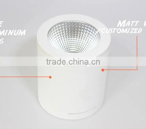 12W/18W/25W/30W/35W/40W Surface Mounted Ceiling Led COB Downlight CE ROHS 3 Years Warranty photo-4