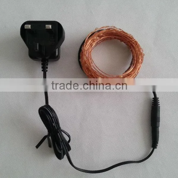 12V UK Plug Adapter 20ft Led Christmas Light Strings photo-4