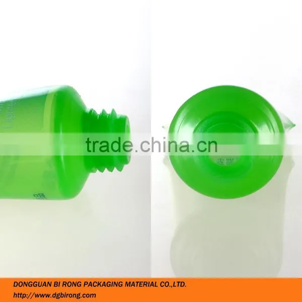 Clear Green Cosmetic Free Sample Packaging Tube photo-2