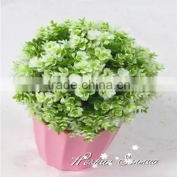 Table Decoration High Simulation Artificial Grass Ball Bonsai With Competitive Price photo-3