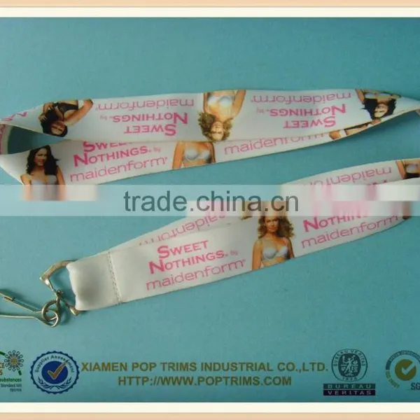 Double Face Polyester Coustom Design Lanyard photo-2