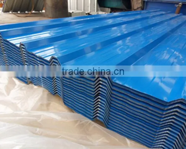 Cold Rolled Galvalume Corrugated Metal Roof Sheet photo-4
