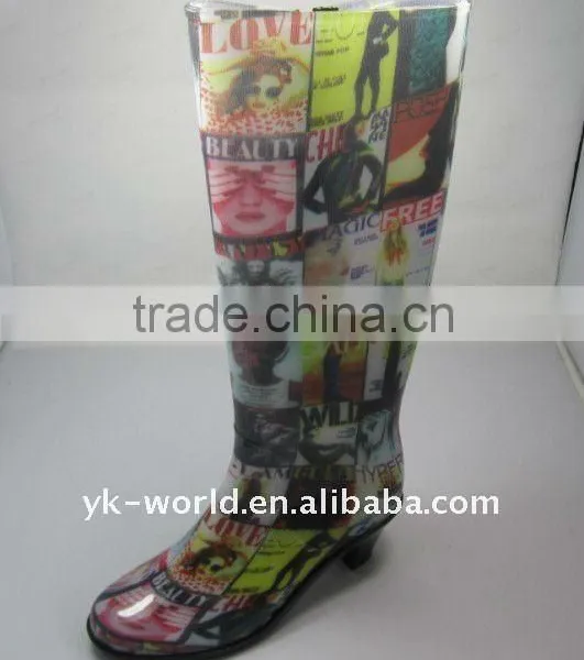Ladies' PVC Rain Boots photo-6