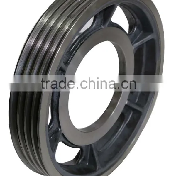 High Quality OEM Cast Iron Elevator Driving Sheave Wheel photo-2