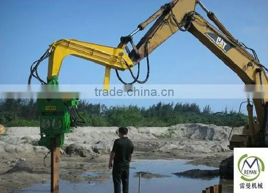 Excavator Mounted Hydrulic Vibro Hammer
