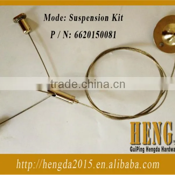Galvanized Stainless Steel Lighting Fixture Hangers Sling Rope