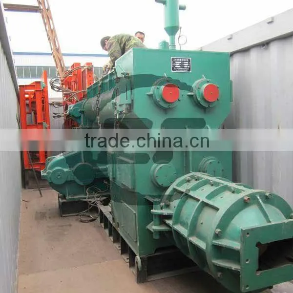 Construction Material Machinery,JKR55 Double Stage Brick Vacuum Extruder