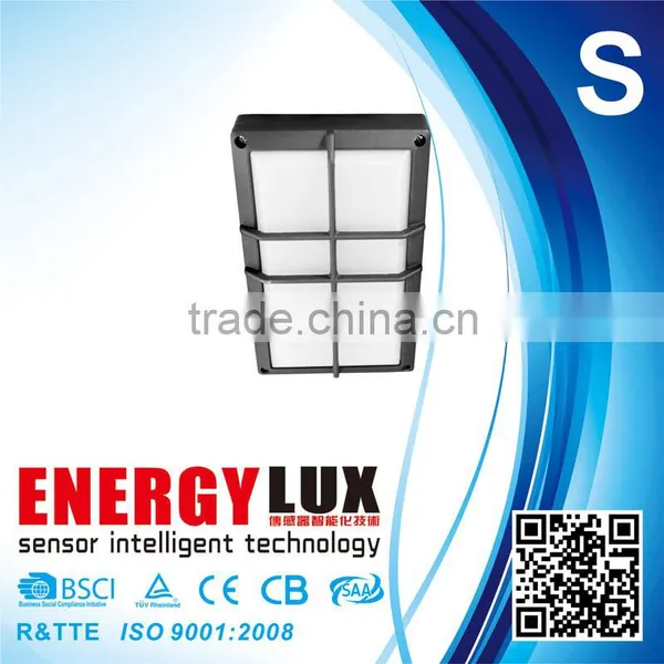 E-L26 E27 40W LED 10W Aluminium Cover Bulkhead Outdoor Garden Lamp