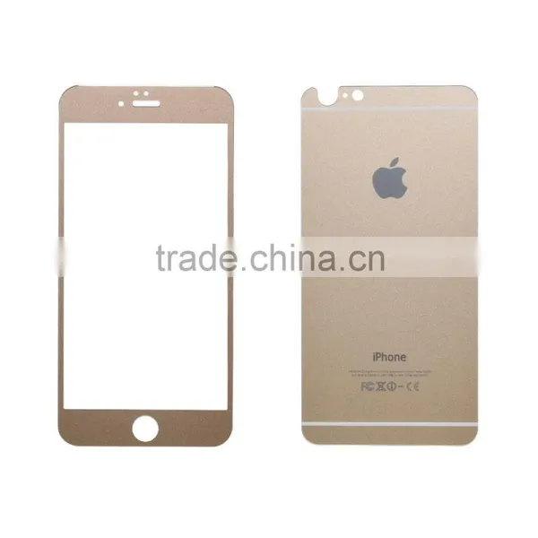 2015 Full Cover Printed Screen Protector for Iphone Color Tempered Glass Screen Protector on photo-3