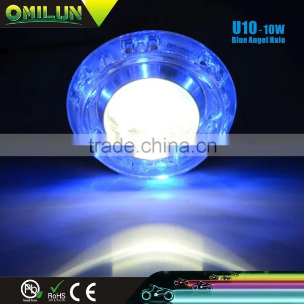 U10 LED Fog Light Motorcycle Led Projector Headlights for Angel Eye Quality Choice Most Popular photo-3