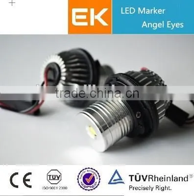EK Favorites Compare High Power LED Angel Eyes Car Angel Eye Projector Headlights COB LED Angel Eyes photo-2