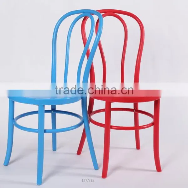 Stackable Resin Thonet Dining Chair photo-4